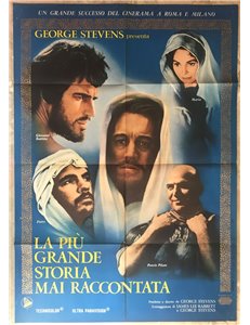 LA PIU' GRANDE STORIA MAI RACCONTATA Manifesto cinematografico originale 2F (2)