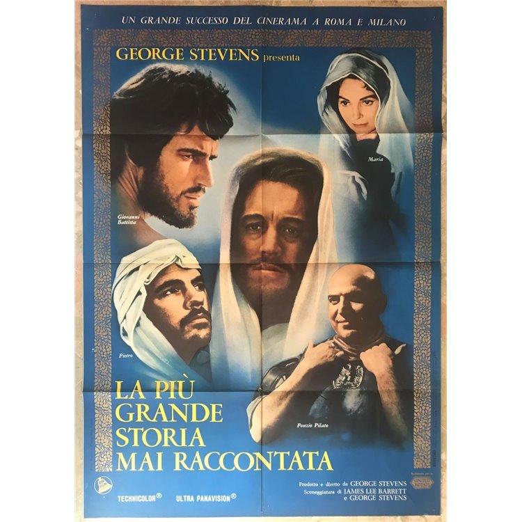 THE GREATEST STORY EVER TOLD Original Movie Poster 2F (2)