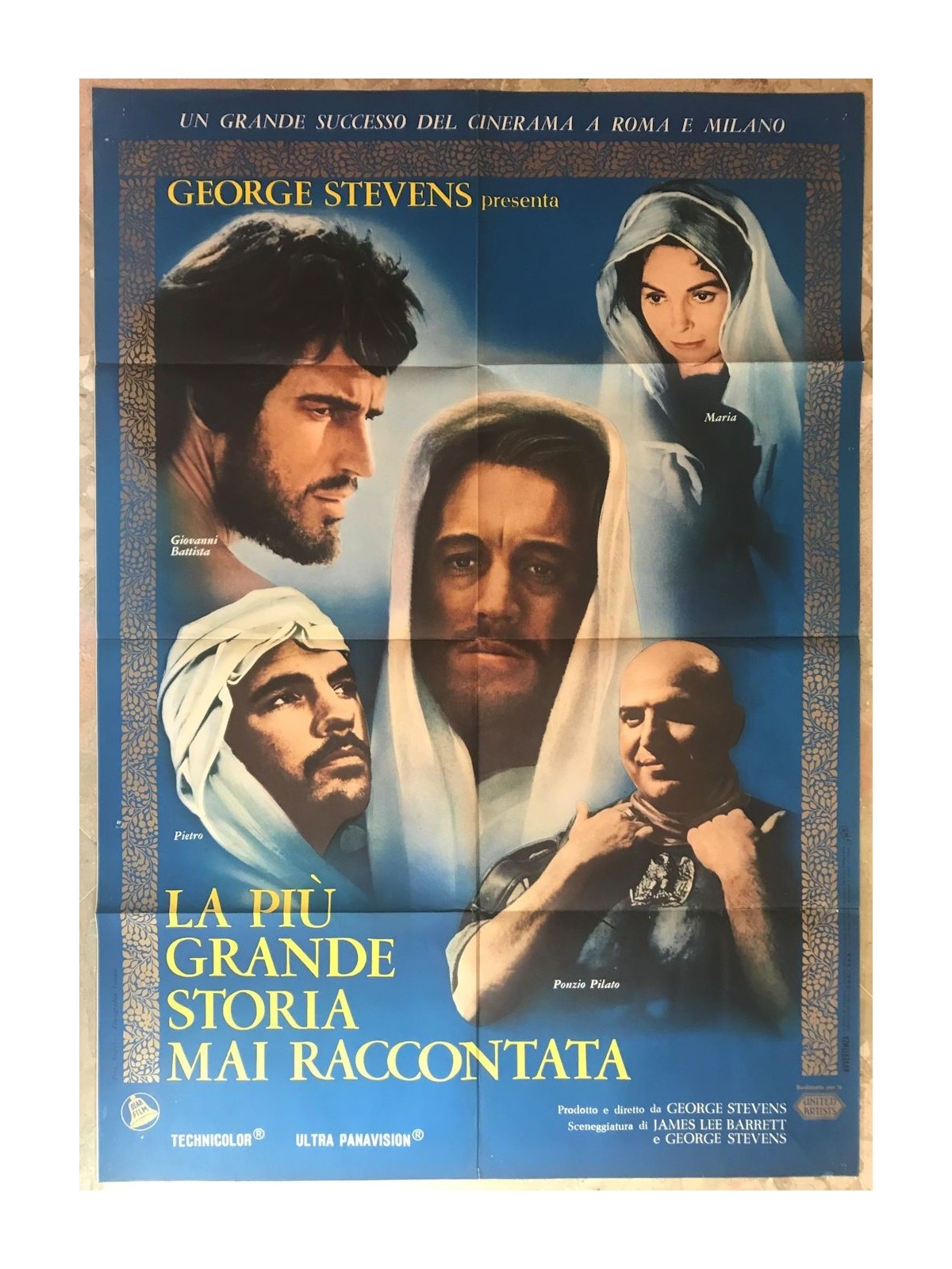 THE GREATEST STORY EVER TOLD Original Movie Poster 2F (2)