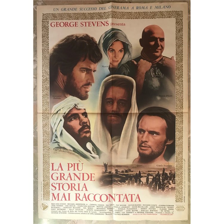 THE GREATEST STORY EVER TOLD Original Movie Poster 1F