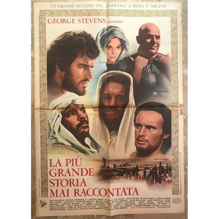 THE GREATEST STORY EVER TOLD Original Movie Poster 1F (2)