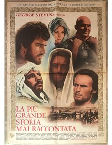 LA PIU' GRANDE STORIA MAI RACCONTATA Manifesto cinematografico originale 1F (3)