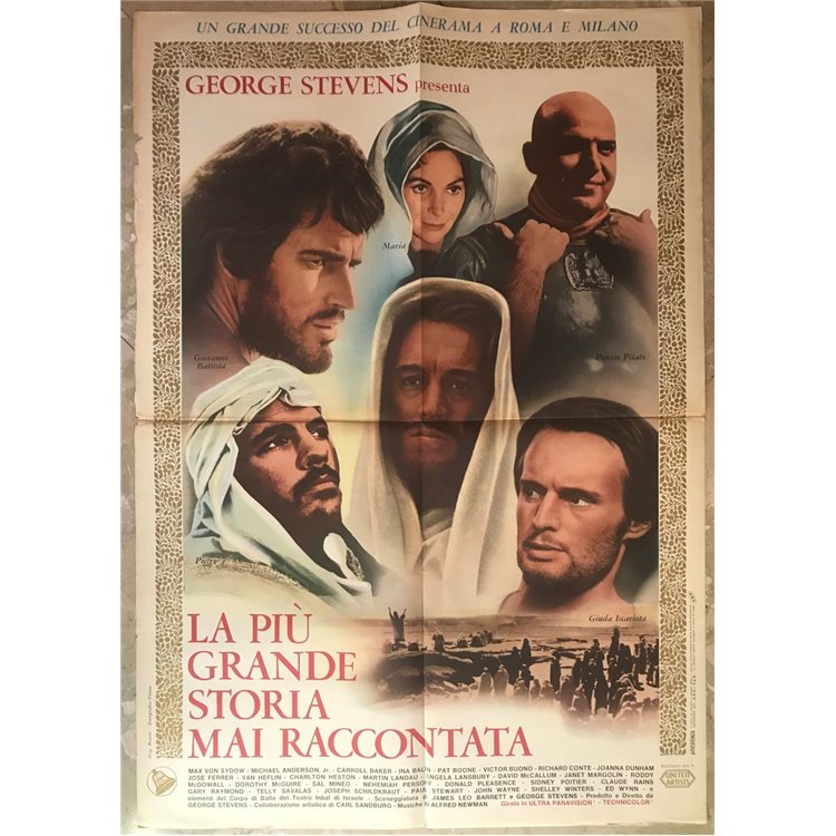 THE GREATEST STORY EVER TOLD Original Movie Poster 1F (3)