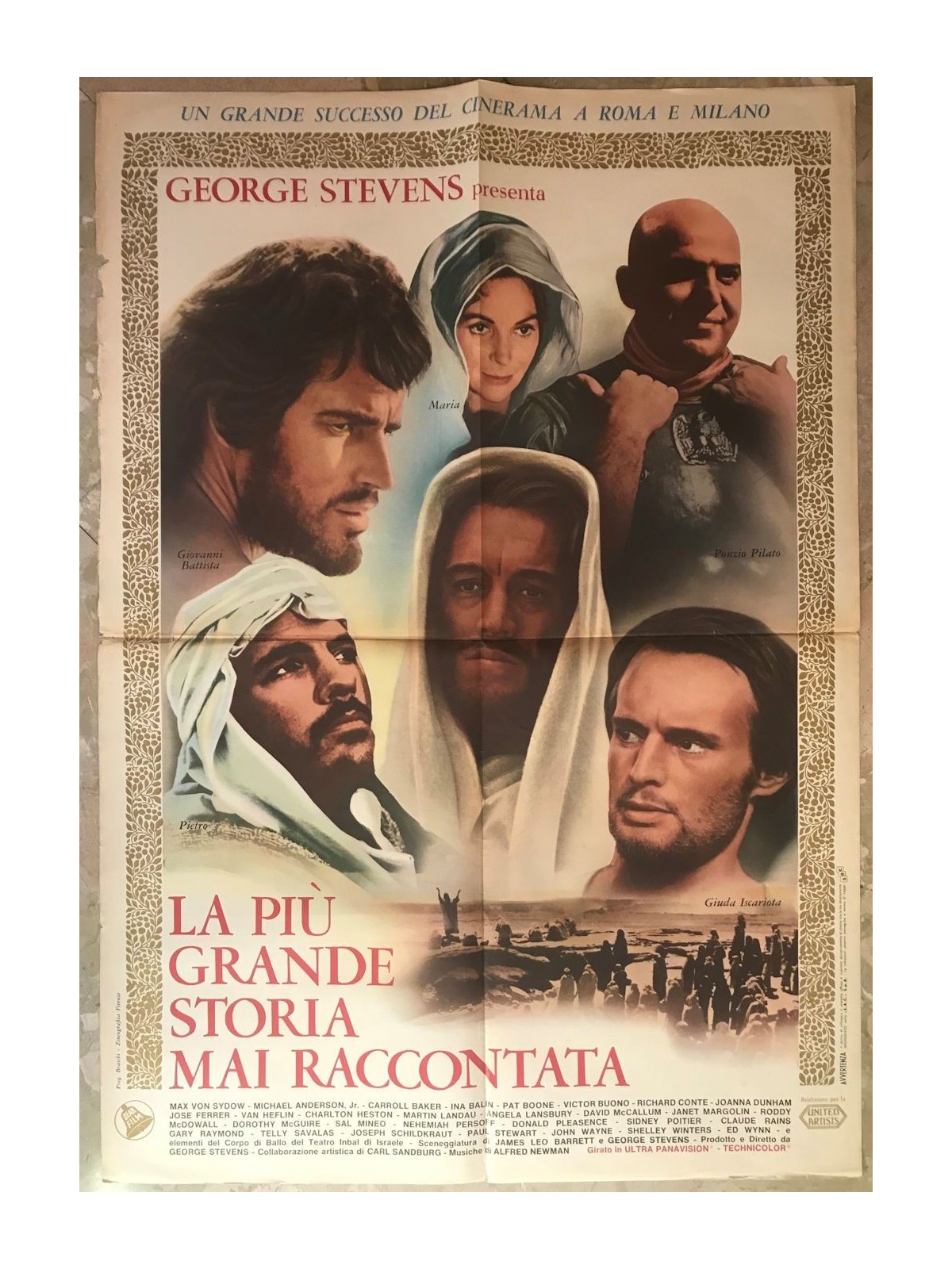 THE GREATEST STORY EVER TOLD Original Movie Poster 1F (3)