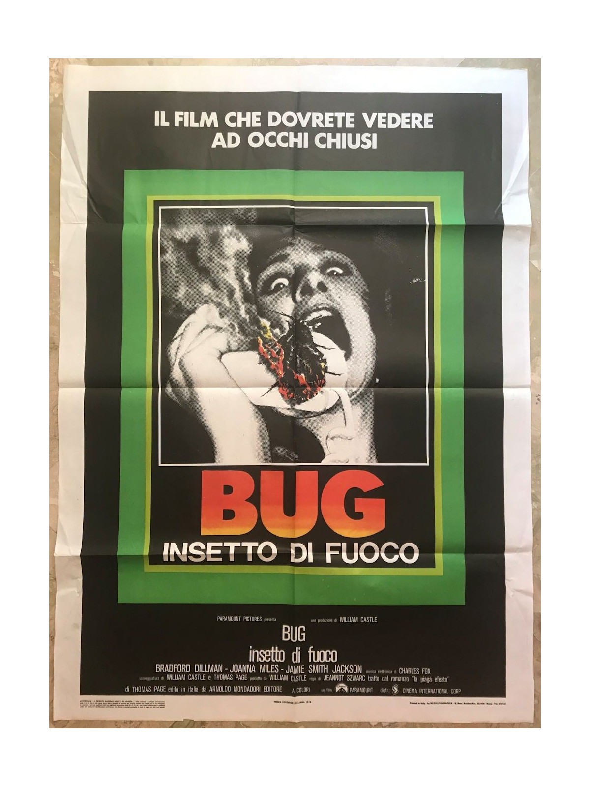 FIRE BUGS Original Movie Poster 2F