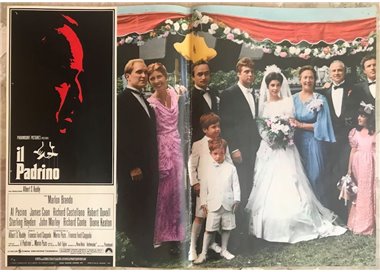 IL PADRINO Fotobusta cinematografica originale
