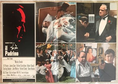 IL PADRINO Fotobusta cinematografica originale (2)