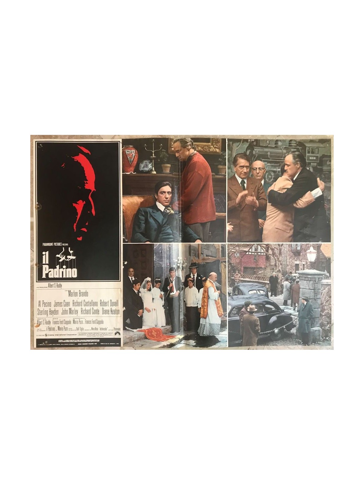 IL PADRINO Fotobusta cinematografica originale (4)
