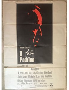 IL PADRINO Manifesto cinematografico originale 2F