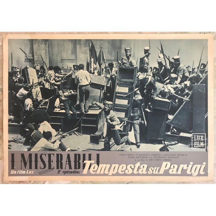 Les Misérables (Storm Over Paris) Original Cinematographic Photocard