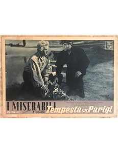I MISERABILI (TEMPESTA SU PARIGI) Fotobusta cinematografica originale (3)