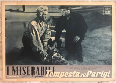 I MISERABILI (TEMPESTA SU PARIGI) Fotobusta cinematografica originale (3)