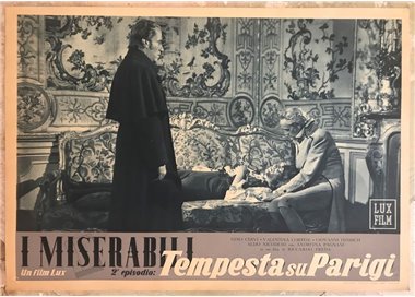 I MISERABILI (TEMPESTA SU PARIGI) Fotobusta cinematografica originale (4)