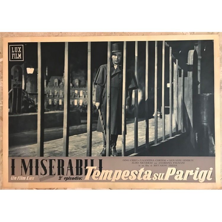 LES MISERABLES (STORM OVER PARIS) Original cinematographic photo envelope (5)