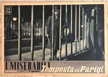 LES MISERABLES (STORM OVER PARIS) Original cinematographic photo envelope (5)