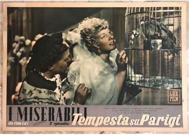 LES MISERABLES (STORM OVER PARIS) Original cinematographic photo envelope (6)