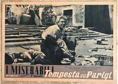 LES MISERABLES (STORM OVER PARIS) Original cinematographic photo envelope (9)