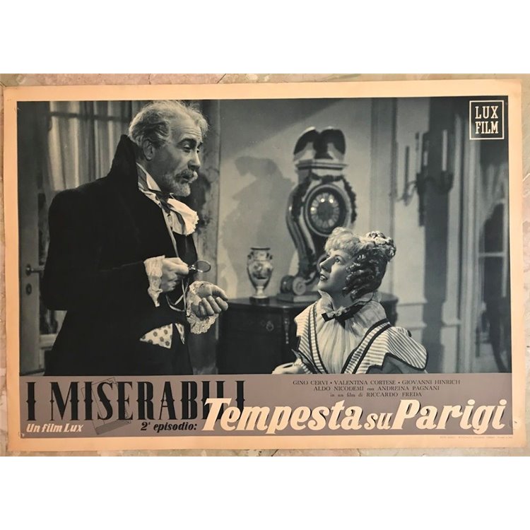 LES MISERABLES (STORM OVER PARIS) Original cinematographic photo envelope (11)