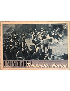 I MISERABILI (TEMPESTA SU PARIGI) Fotobusta cinematografica originale (12)