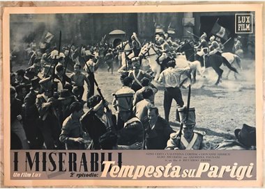 LES MISERABLES (STORM OVER PARIS) Original cinematographic photo envelope (12)