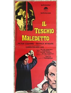 IL TESCHIO MALEDETTO Locandina cinematografica originale