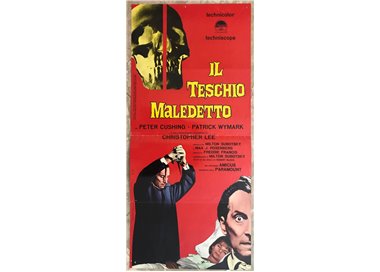 IL TESCHIO MALEDETTO Locandina cinematografica originale