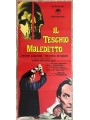 IL TESCHIO MALEDETTO Locandina cinematografica originale