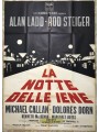 LA NOTTE DELLE IENE Manifesto cinematografico originale 4F