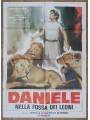 DANIELE NELLA FOSSA DEI LEONI Manifesto cinematografico originale 2F