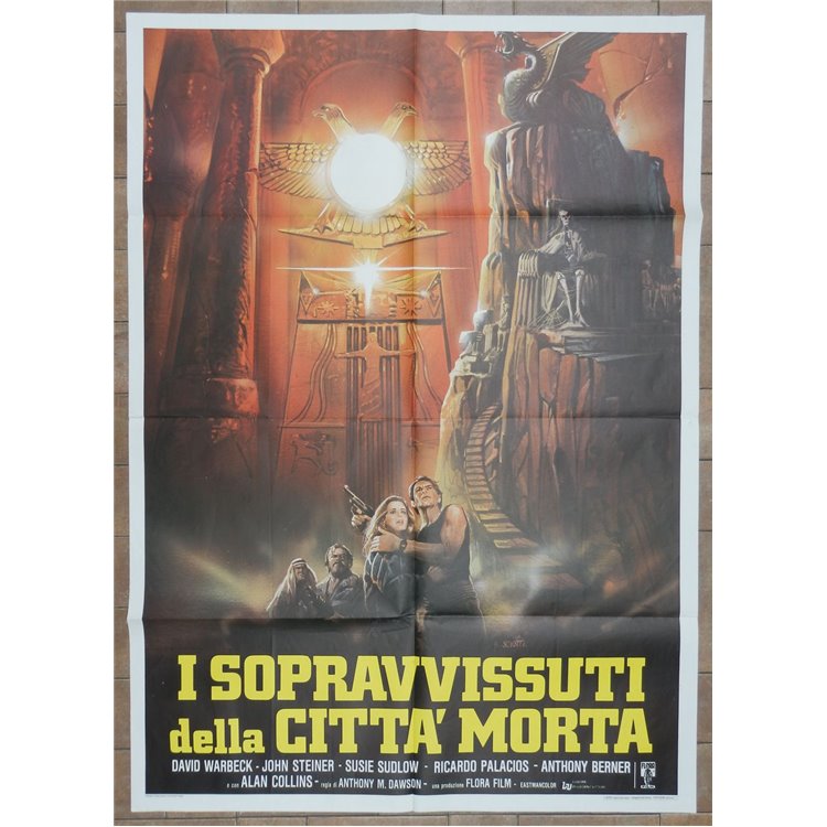SURVIVORS OF THE DEAD CITY Original Movie Poster 2F