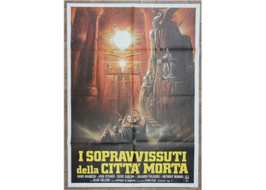 SURVIVORS OF THE DEAD CITY Original Movie Poster 2F