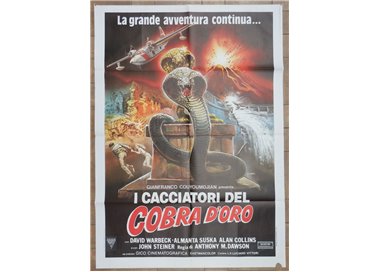 THE GOLDEN COBRA HUNTERS Original Movie Poster 2F