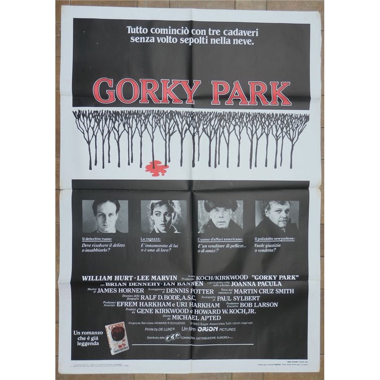 GORKY PARK Manifesto cinematografico originale 2F