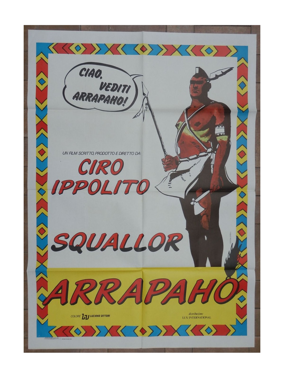 ARRAPAHO Manifesto cinematografico originale 2F