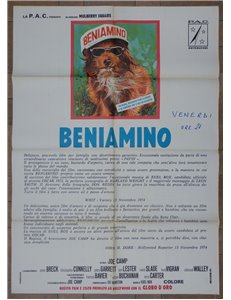 BENIAMINO Manifesto cinematografico originale 2F