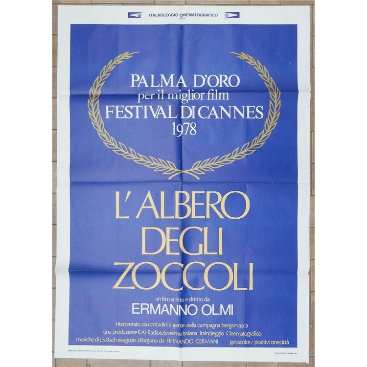 THE TREE OF CLOGS Original movie poster 2F a