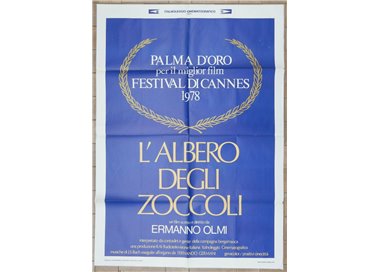 L'ALBERO DEGLI ZOCCOLI Manifesto cinematografico originale 2F a