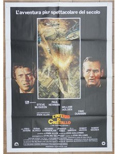 L'INFERNO DI CRISTALLO Manifesto cinematografico originale 2F
