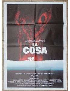 LA COSA Manifesto cinematografico originale 2F