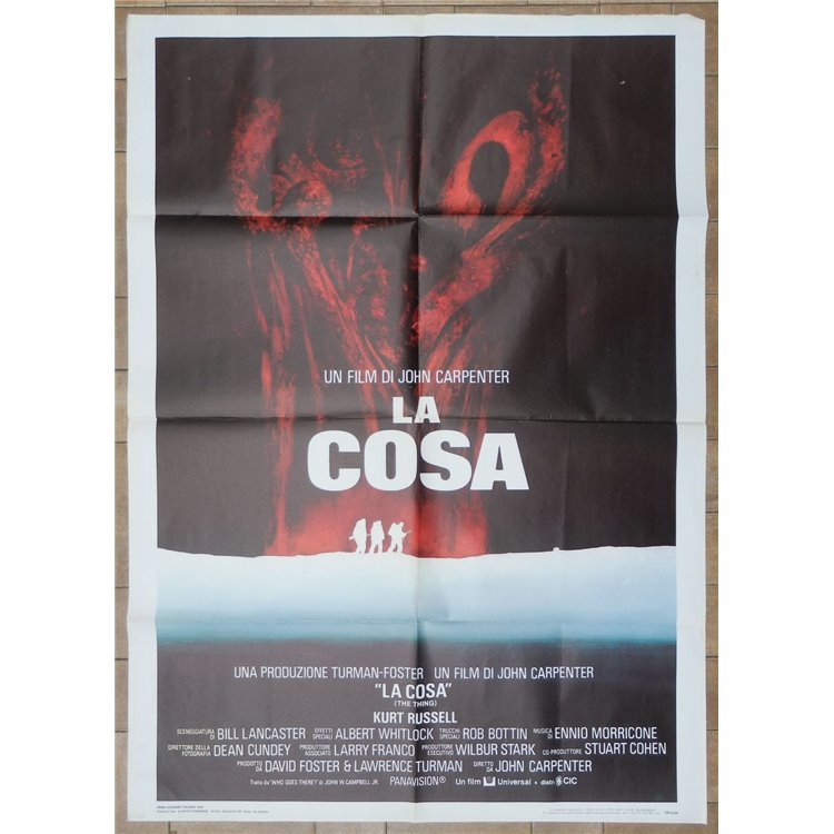THE THING Original Movie Poster 2F