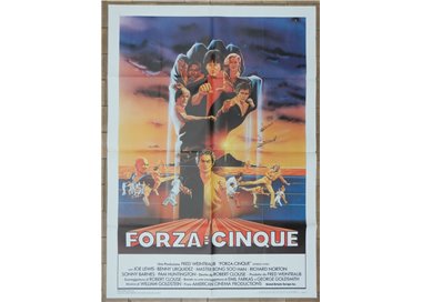 FORZA CINQUE Manifesto cinematografico originale 2F