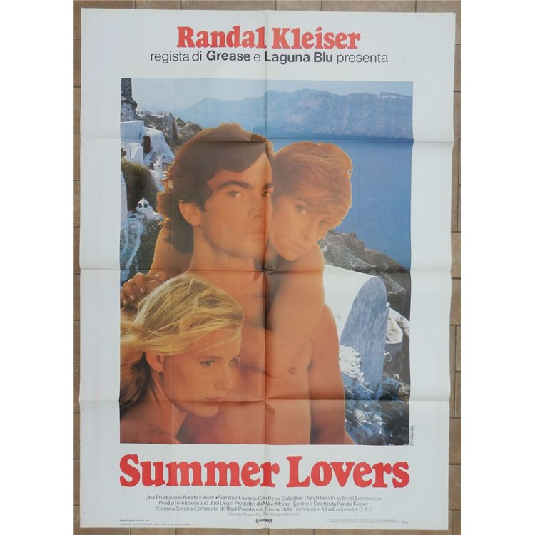 SUMMER LOVERS Original Movie Poster 2F