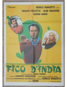 FICO D'INDIA Manifesto cinematografico originale 2F