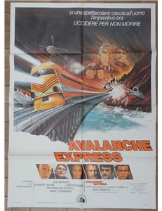 AVALANCHE EXPRESS Original Movie Poster 2F a