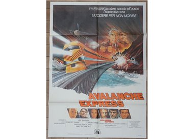 AVALANCHE EXPRESS Original Movie Poster 2F a