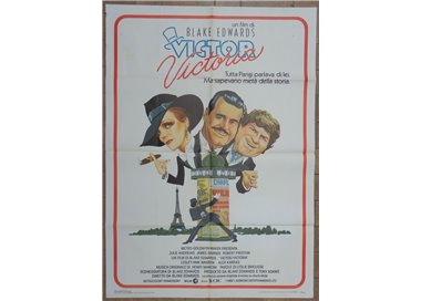 VICTOR VICTORIA Original Movie Poster 2F