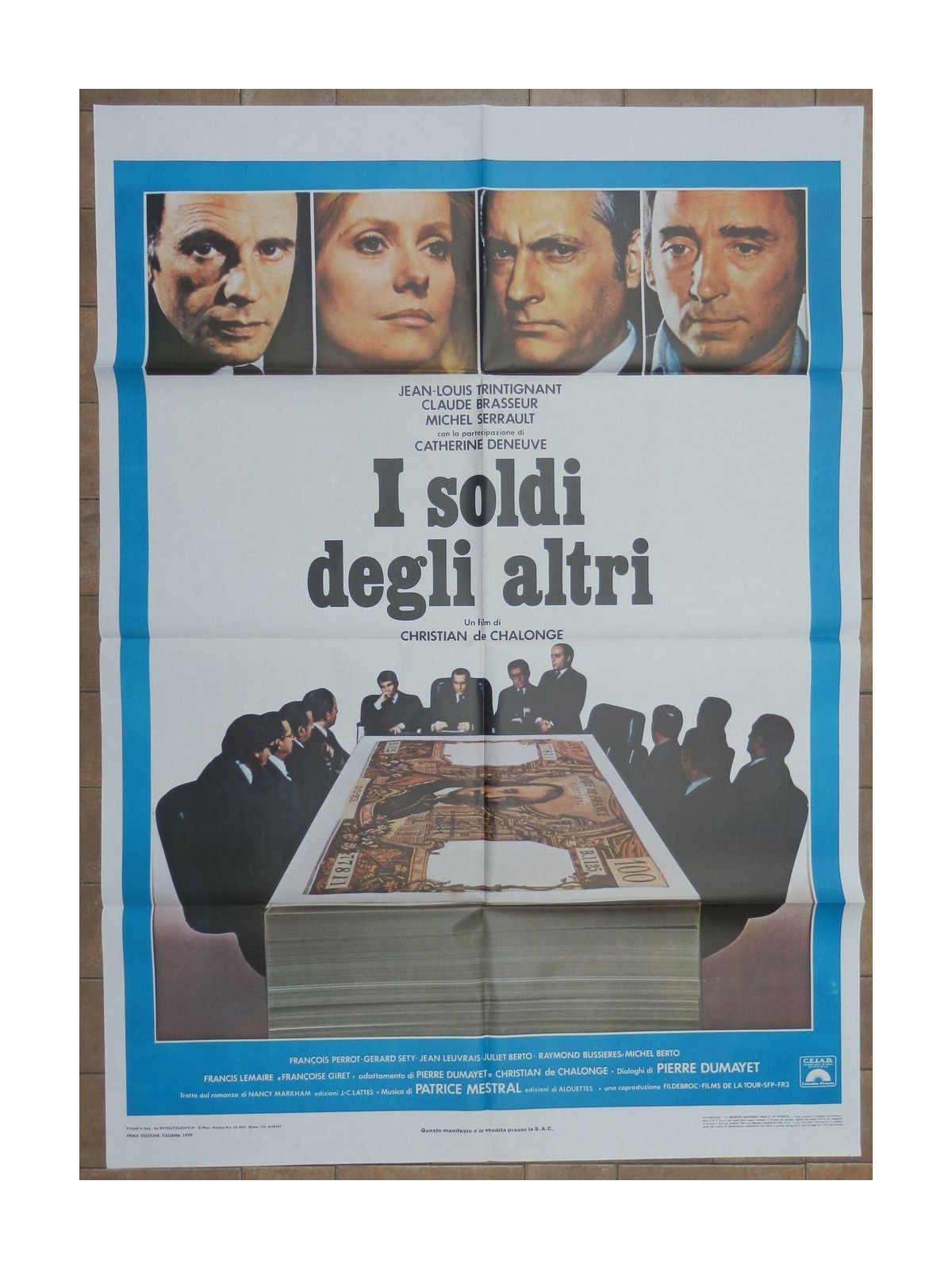 OTHER PEOPLE'S MONEY Original Movie Poster 2F