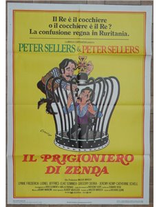 IL PRIGIONIERO DI ZENDA Manifesto cinematografico originale 2F