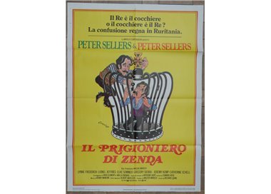 THE PRISONER OF ZENDA Original Movie Poster 2F
