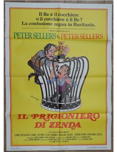 IL PRIGIONIERO DI ZENDA Manifesto cinematografico originale 2F a